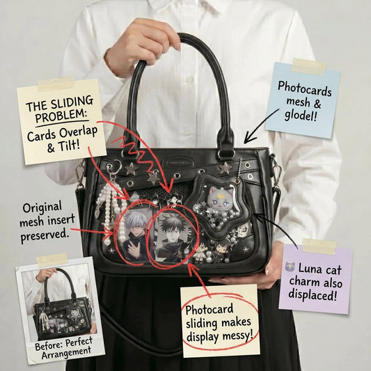 Photocard sliding problem inside an ita bag