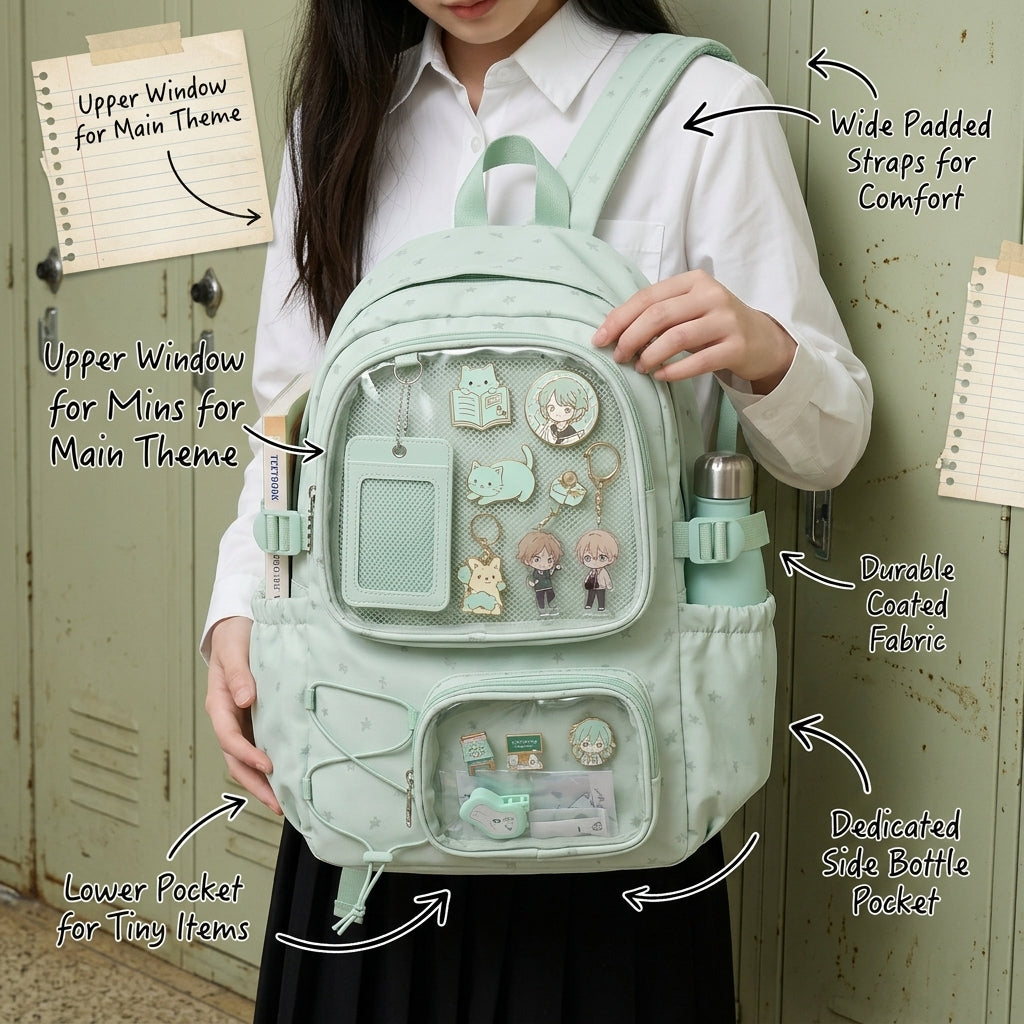 School-day ita backpack setup