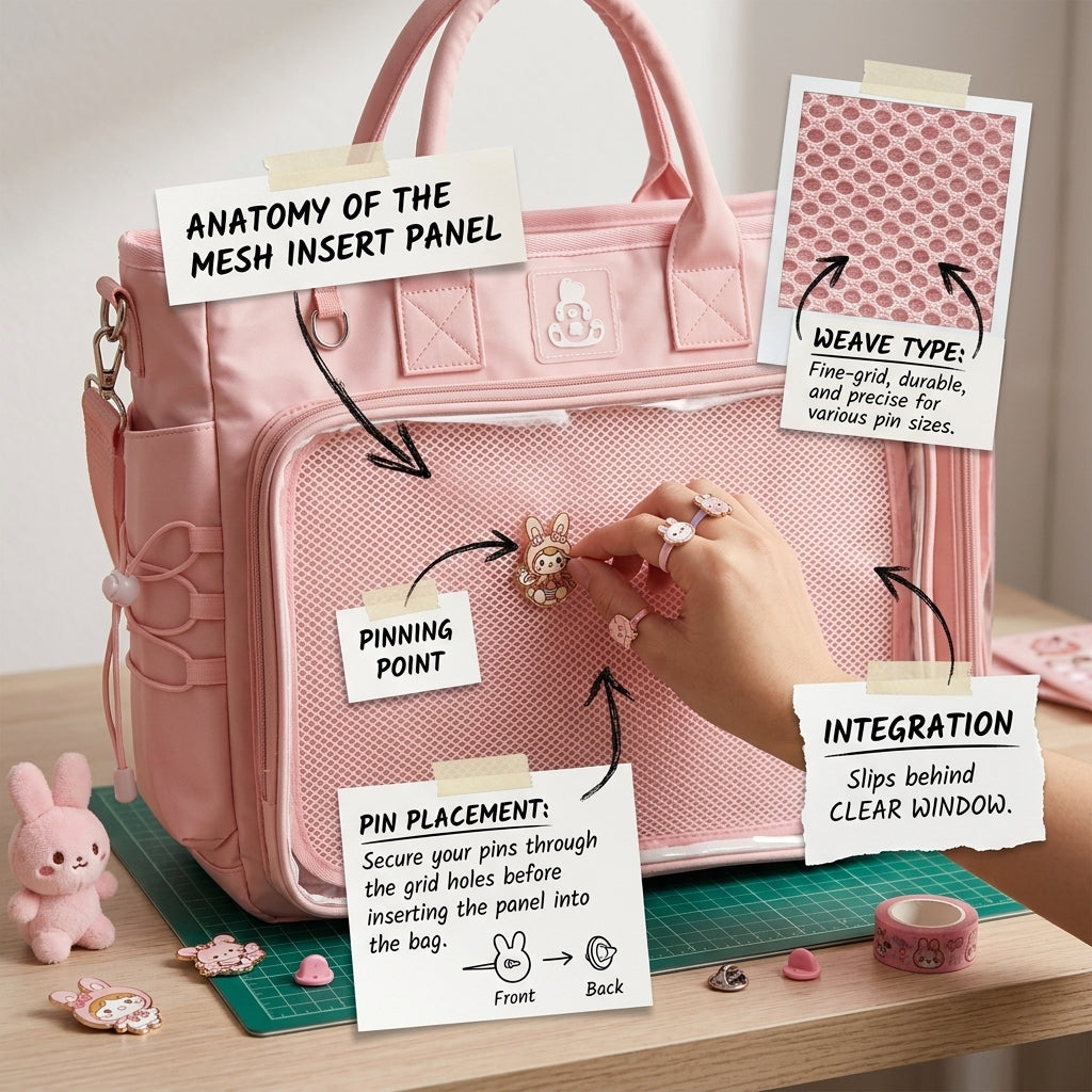 Ita bag mesh insert anatomy