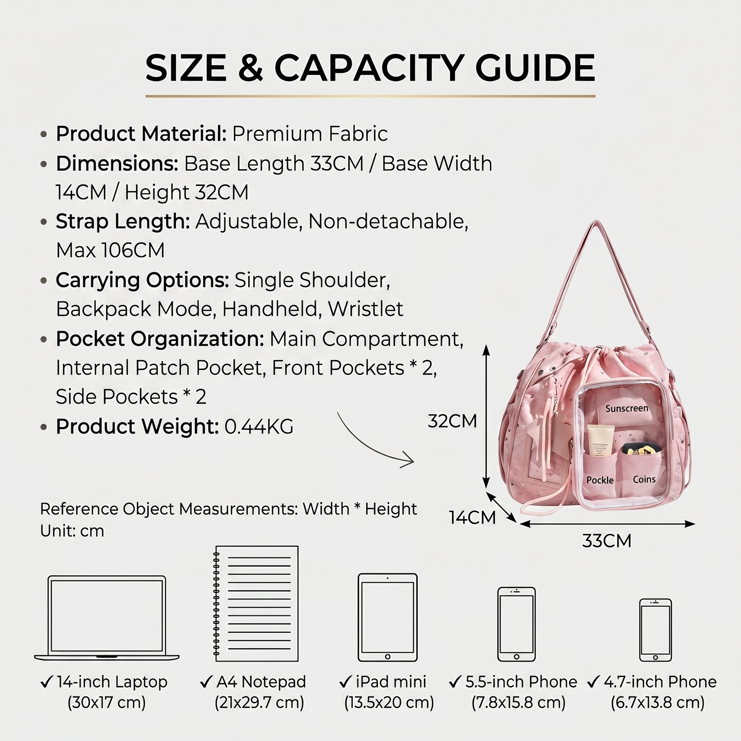 Reina Y2K Dopamine Pink ita bag drawstring backpack | Cute Kawaii ita bag, Custom Anime Oshikatsu Window Display Bag
