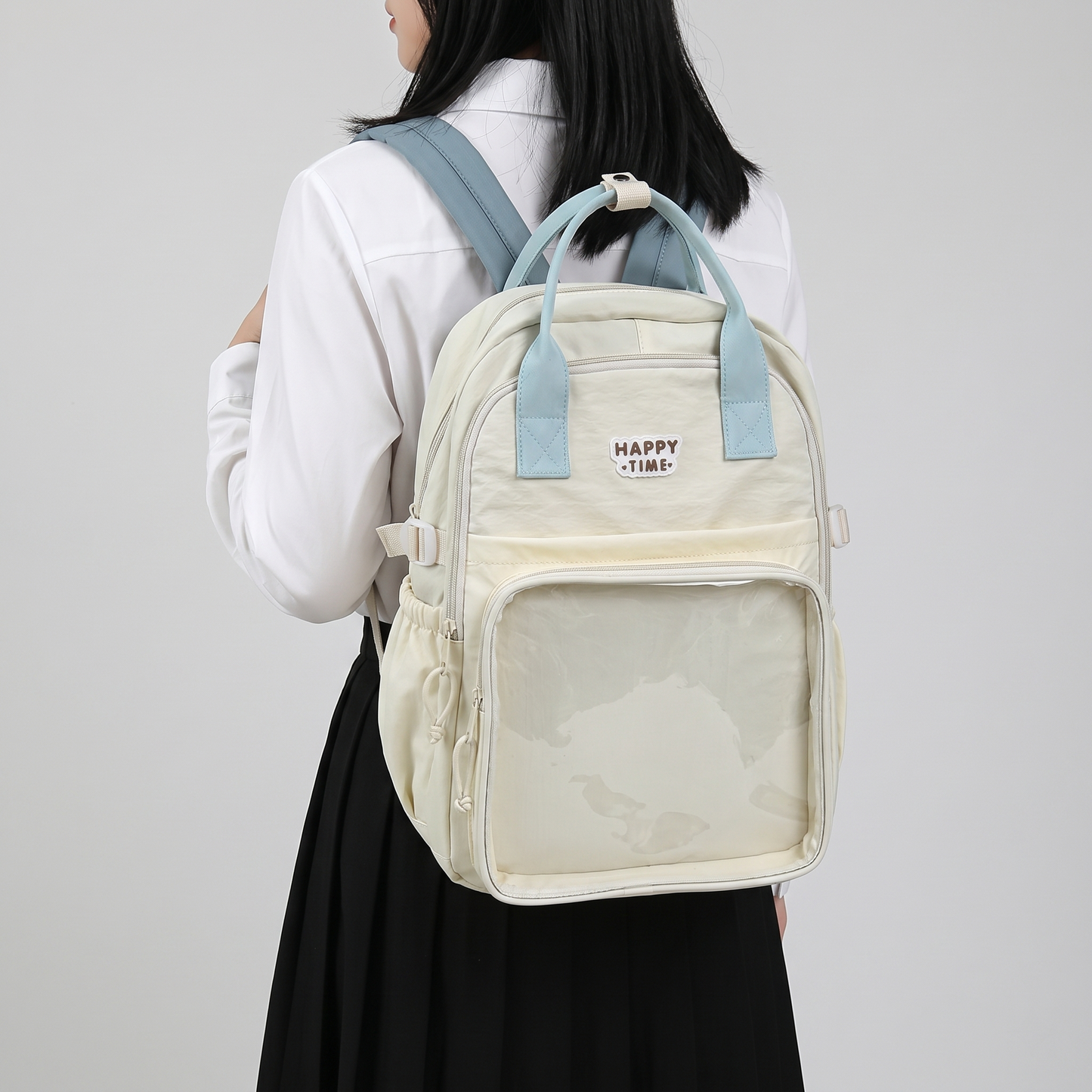 Aozora Pocket Itabag – Ita Bag Oshikatsu Ita Backpack Clear Window Pin Display School Backpack | ITABAG96