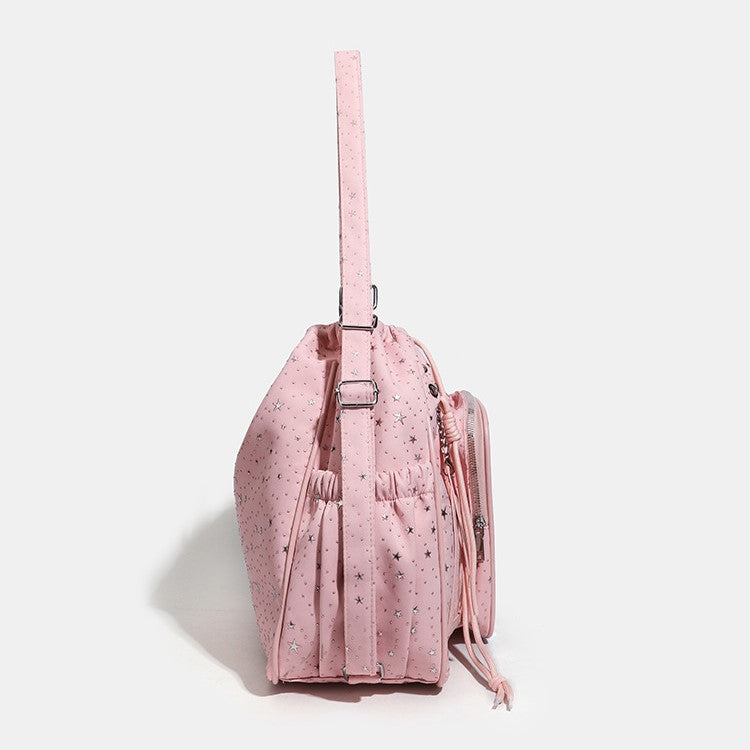 Reina Y2K Dopamine Pink ita bag drawstring backpack | Cute Kawaii ita bag, Custom Anime Oshikatsu Window Display Bag