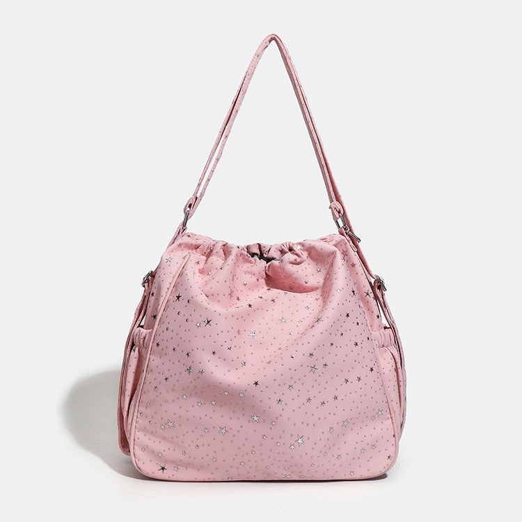 Reina Y2K Dopamine Pink ita bag drawstring backpack | Cute Kawaii ita bag, Custom Anime Oshikatsu Window Display Bag