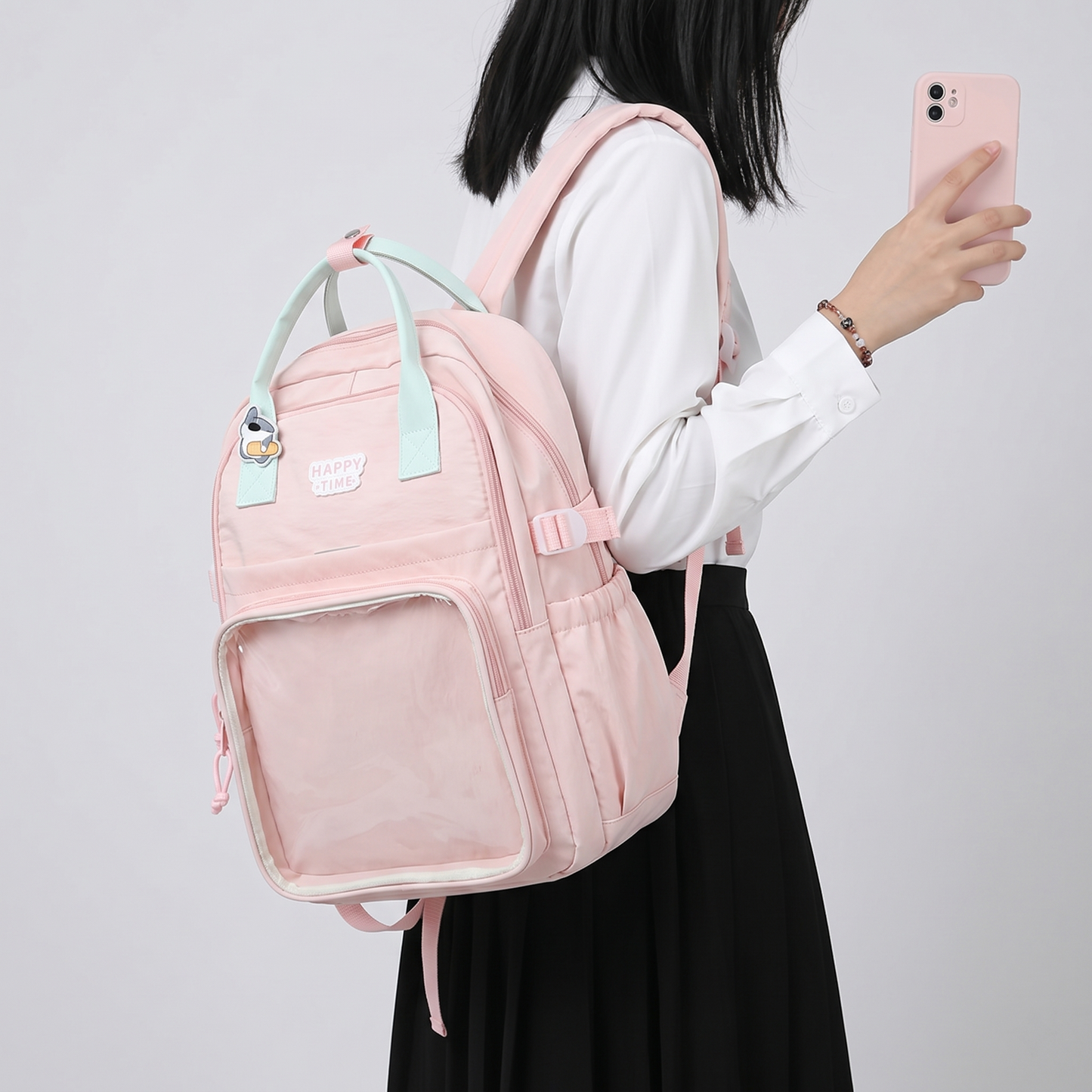 Aozora Pocket Itabag – Ita Bag Oshikatsu Ita Backpack Clear Window Pin Display School Backpack | ITABAG96