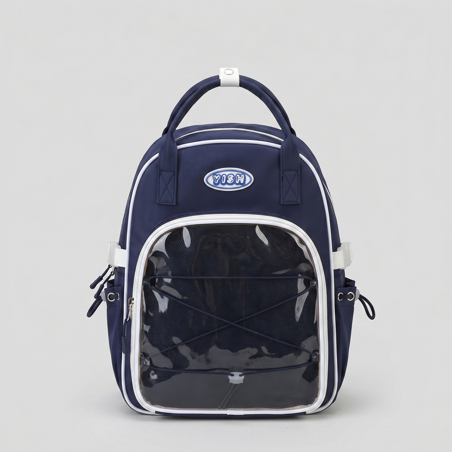 Hikaru Frame Itabag Backpack – Ita Bag School Backpack dengan Clear Window, Elastic Display Grid & Multi Pocket