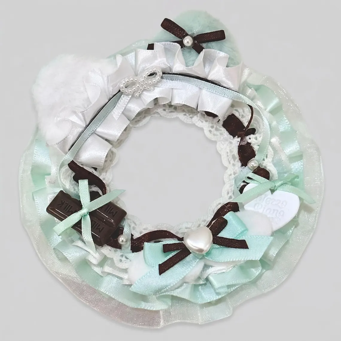 Mint Green Itabag Accessories, Photocard Holder, Pin Holder, Ita Bag Decor, Ita Backpack Charm, Kawaii Oshikatsu Goods