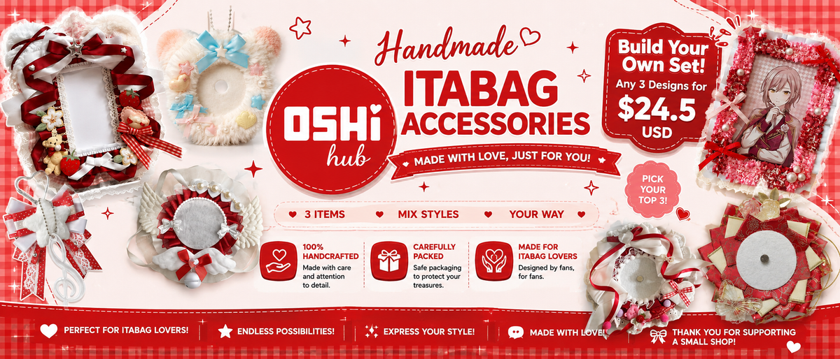 OshiHub ita bags and collector accessories