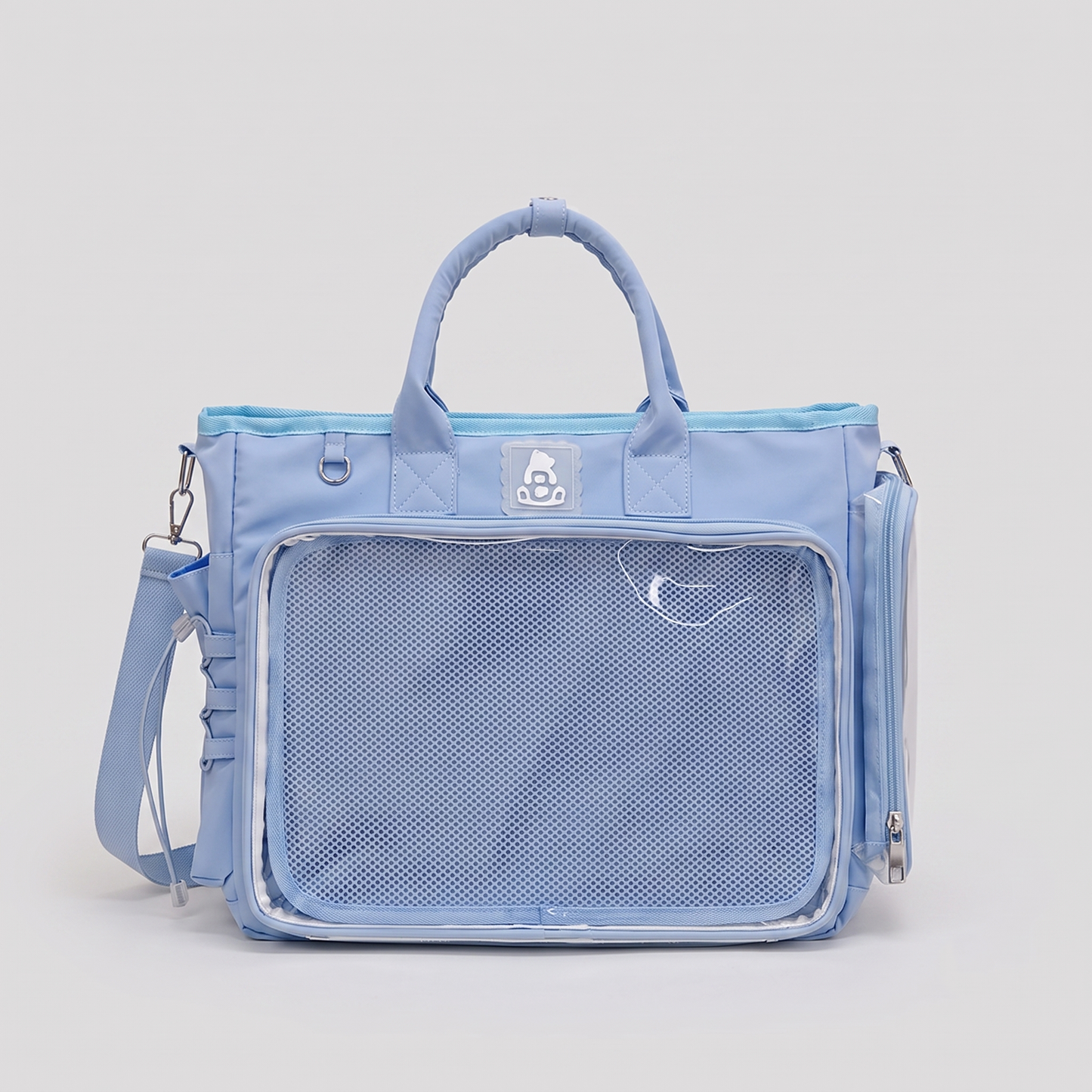 Hanaka Wide Itabag + INSERT | ita Bag Oshikatsu Ita Backpack Crossbody Clear Window Large Display Bag