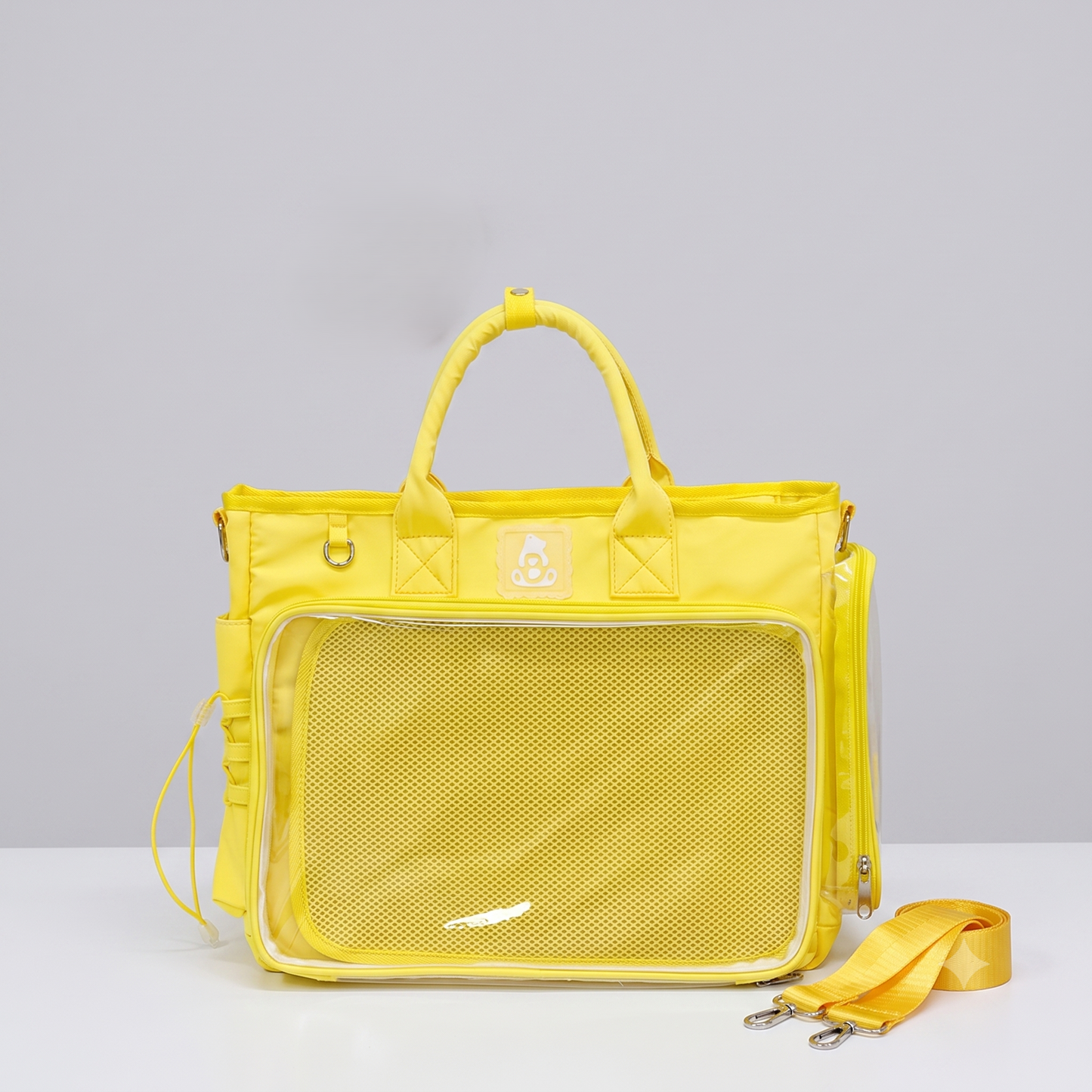 Hanaka Wide Itabag + INSERT | ita Bag Oshikatsu Ita Backpack Crossbody Clear Window Large Display Bag