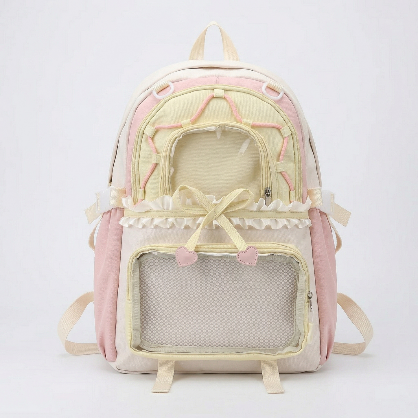 Furi Y2K Dopamine Sweet Ruffle Dome Window Large Lilac Ita Bag | Cute Kawaii  itabag backpack, Custom Anime Oshikatsu Window Bag | ITABAG19
